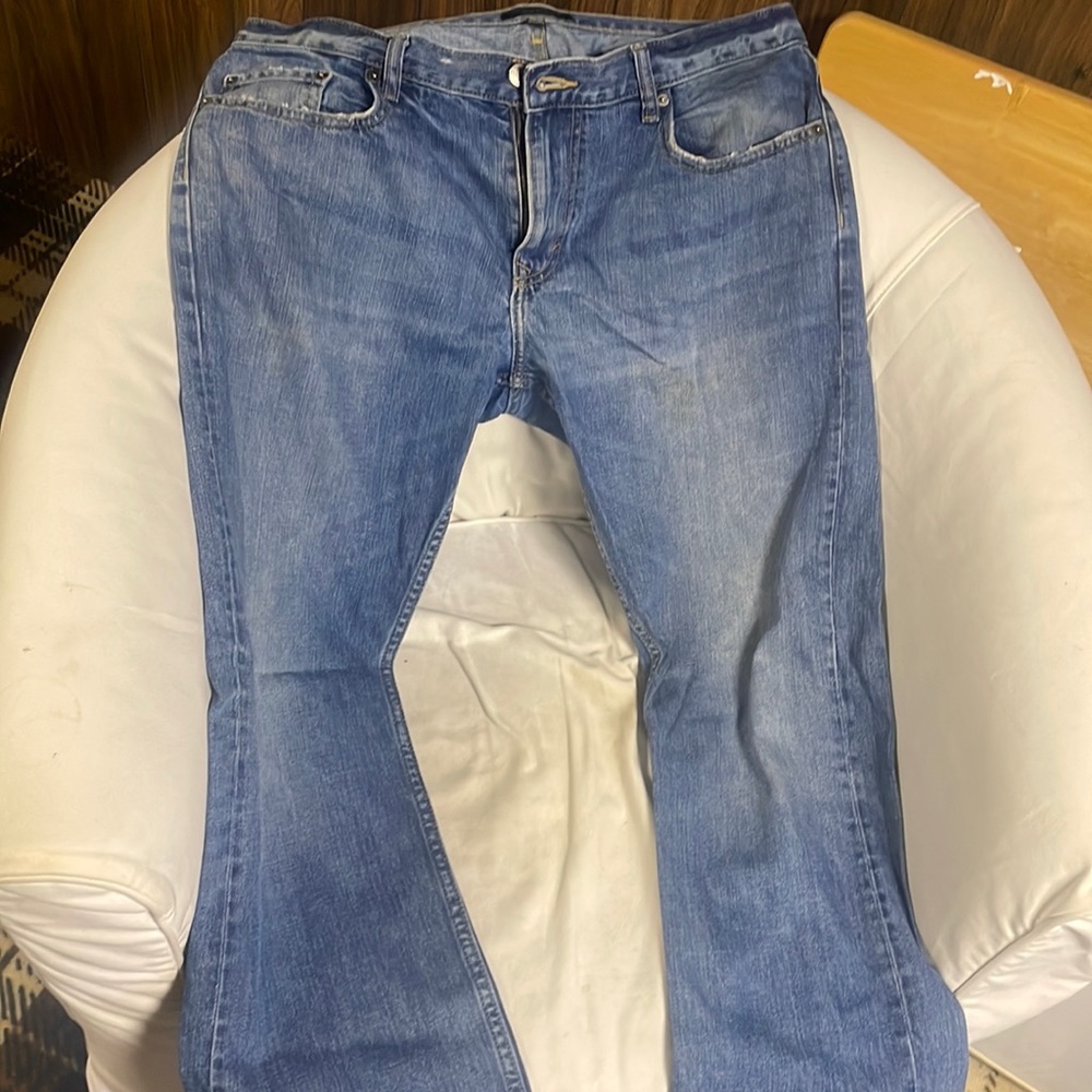 Banana Republic Mens Straight Fit 35-32 Jeans